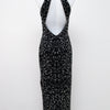 #094 Halter Top Black | c. 202 | Size 8