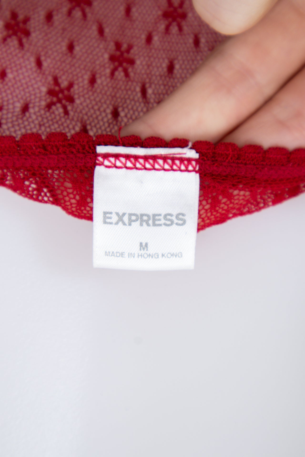 #020 Express Cami Top Red | c. 200 | Size 6