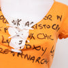 #158 Kiabi Woman Cami Top Orange | c. 206 | Size 8