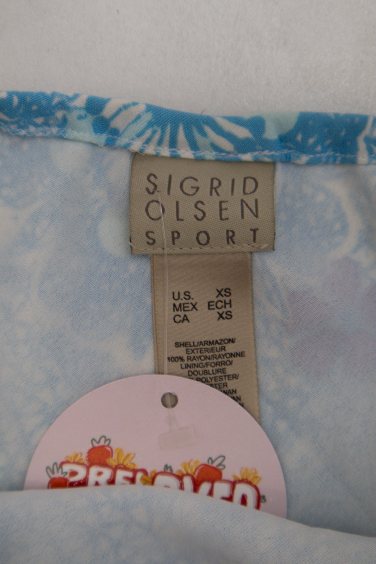 #45 Sigrid Olsen Sport Skirt Blue | c. 187 | Size 6