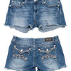 #081 Miss Me Denim Shorts Blue | c. 204 | Size 10