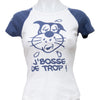 #65 Jen's T-shirt White | c. 198 | Size 8