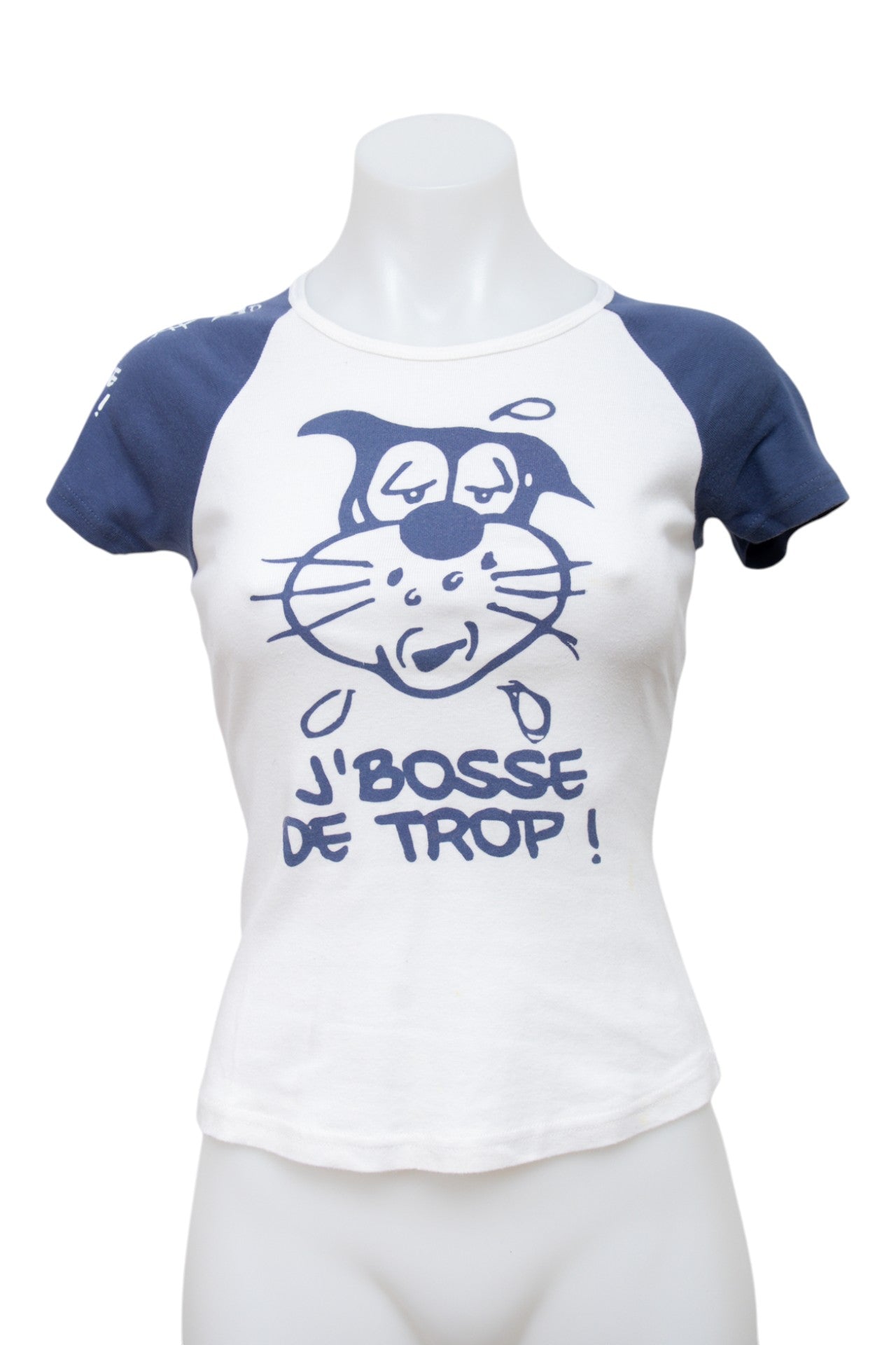 #65 Jen's T-shirt White | c. 198 | Size 8