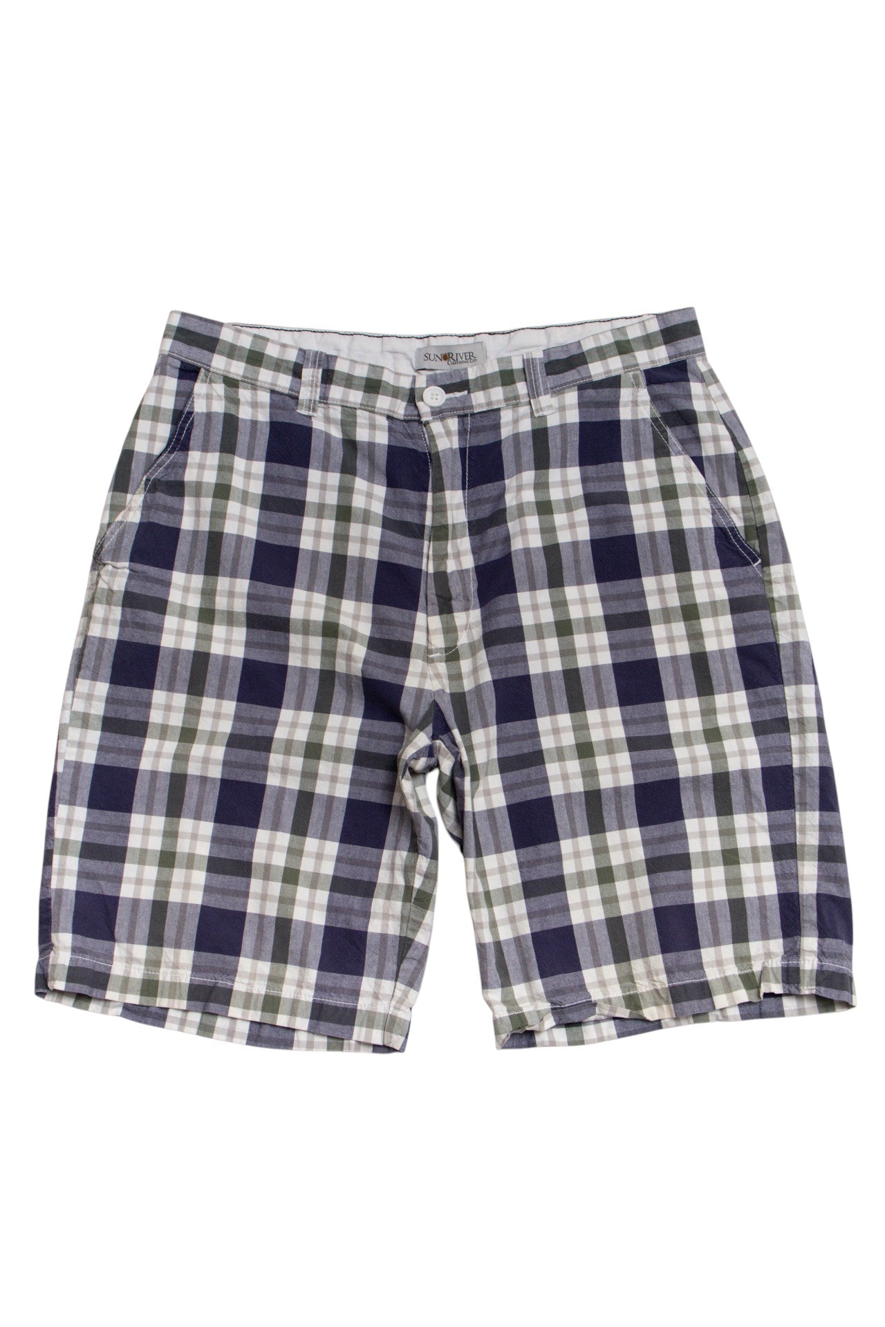 #66 Sun River Clothing Co. Shorts Navy | c. 186 | Size 10