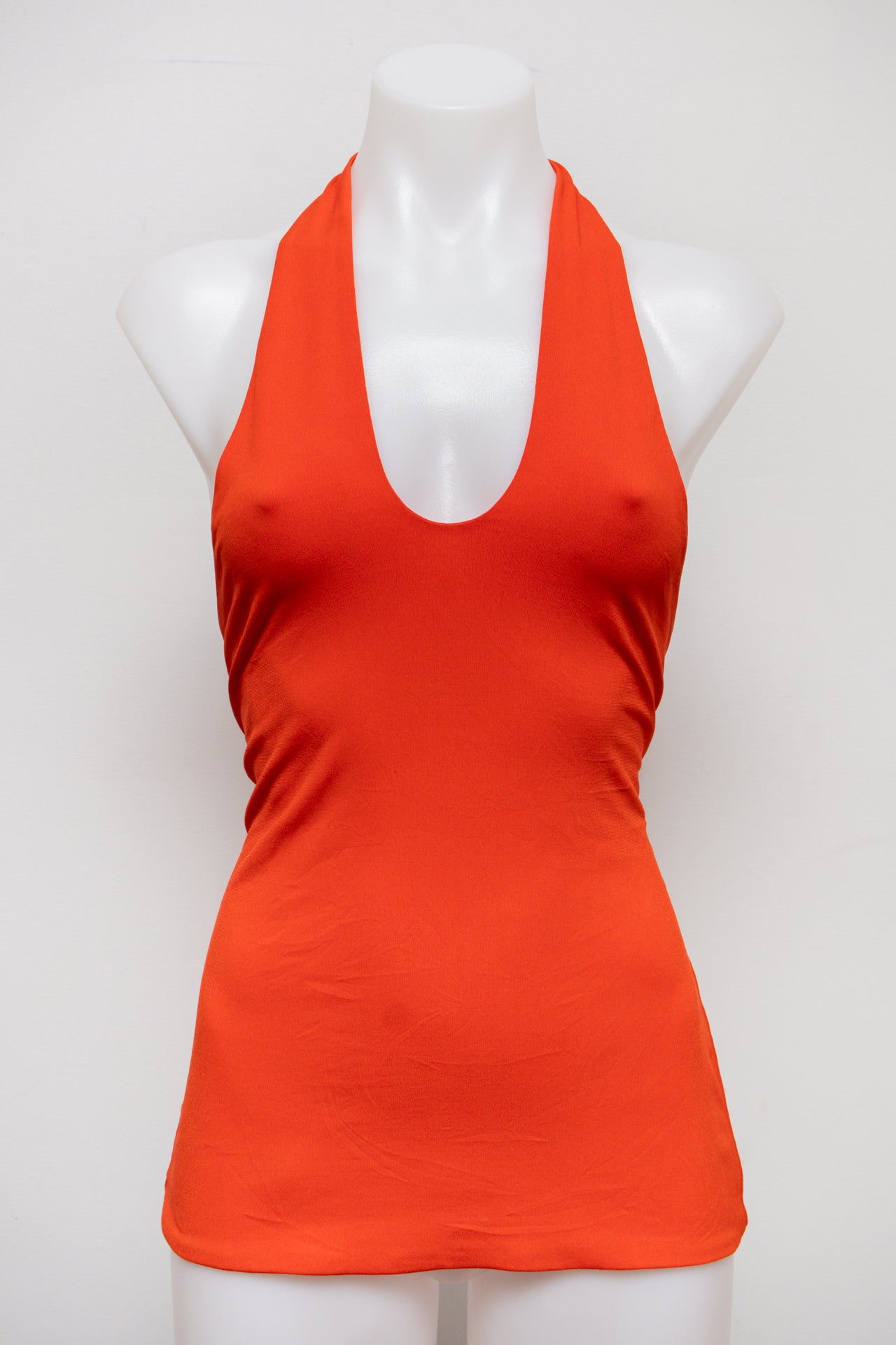 #34 Guess by Marciano Halter Top Orange | c. 184 | Size 10/12