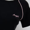 #68 Cami T-shirt Black | c. 196 | Size 10