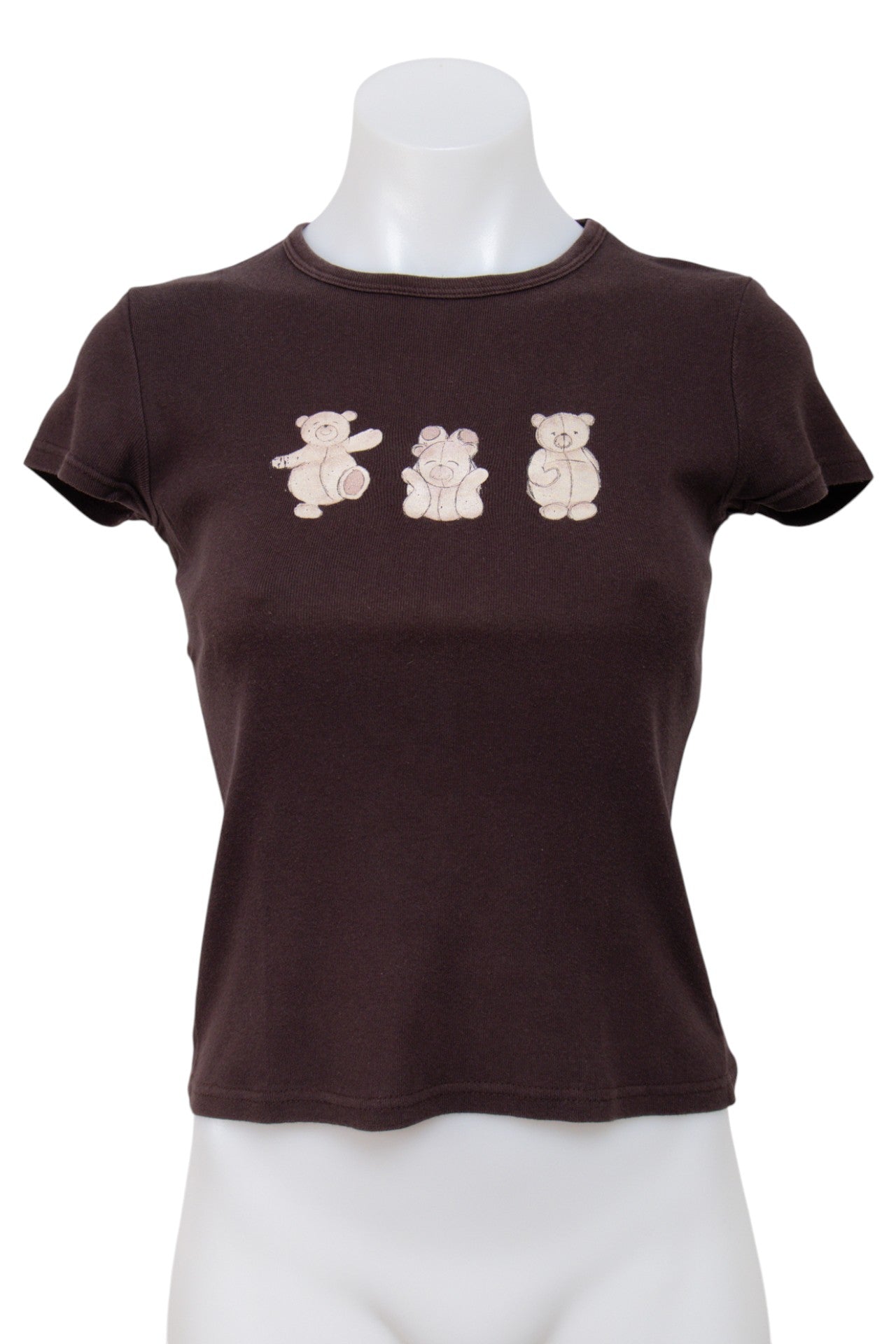 #045 Cache Cache T-shirt Brown | c. 201 | Size 8