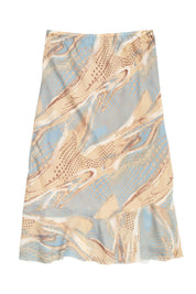 #101 Voir Collection Long Skirt Blue | c. 213 | Size 12
