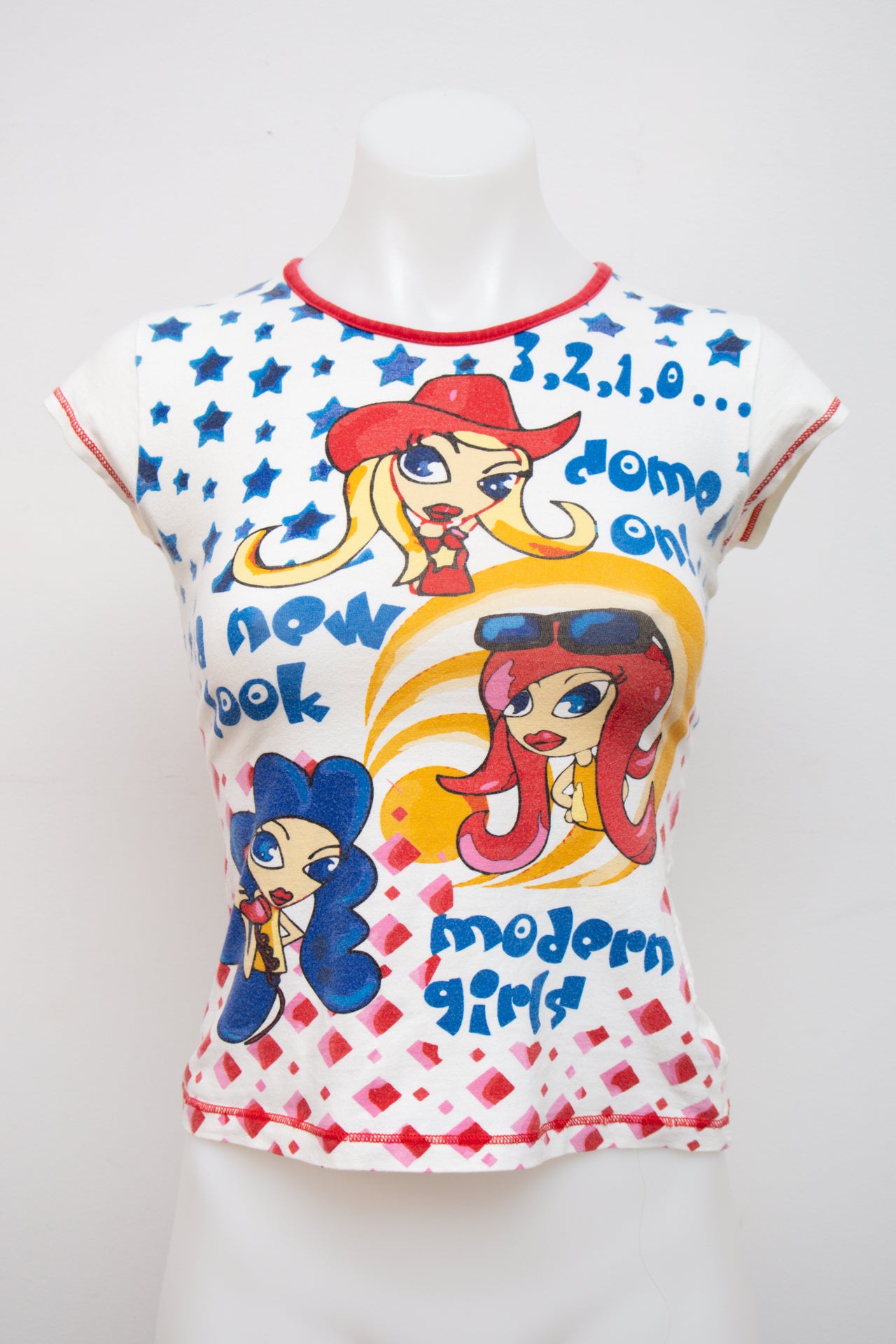 #085 Zara T-shirt White | c. 202 | Size 8