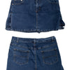 #134 Xhilaration Denim Mini Skirt Blue | c. 178 | Size 6