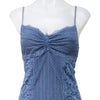 #24 Bisou Bisou Michelle Bohbot Cami Top Blue | c. 198 | Size 12