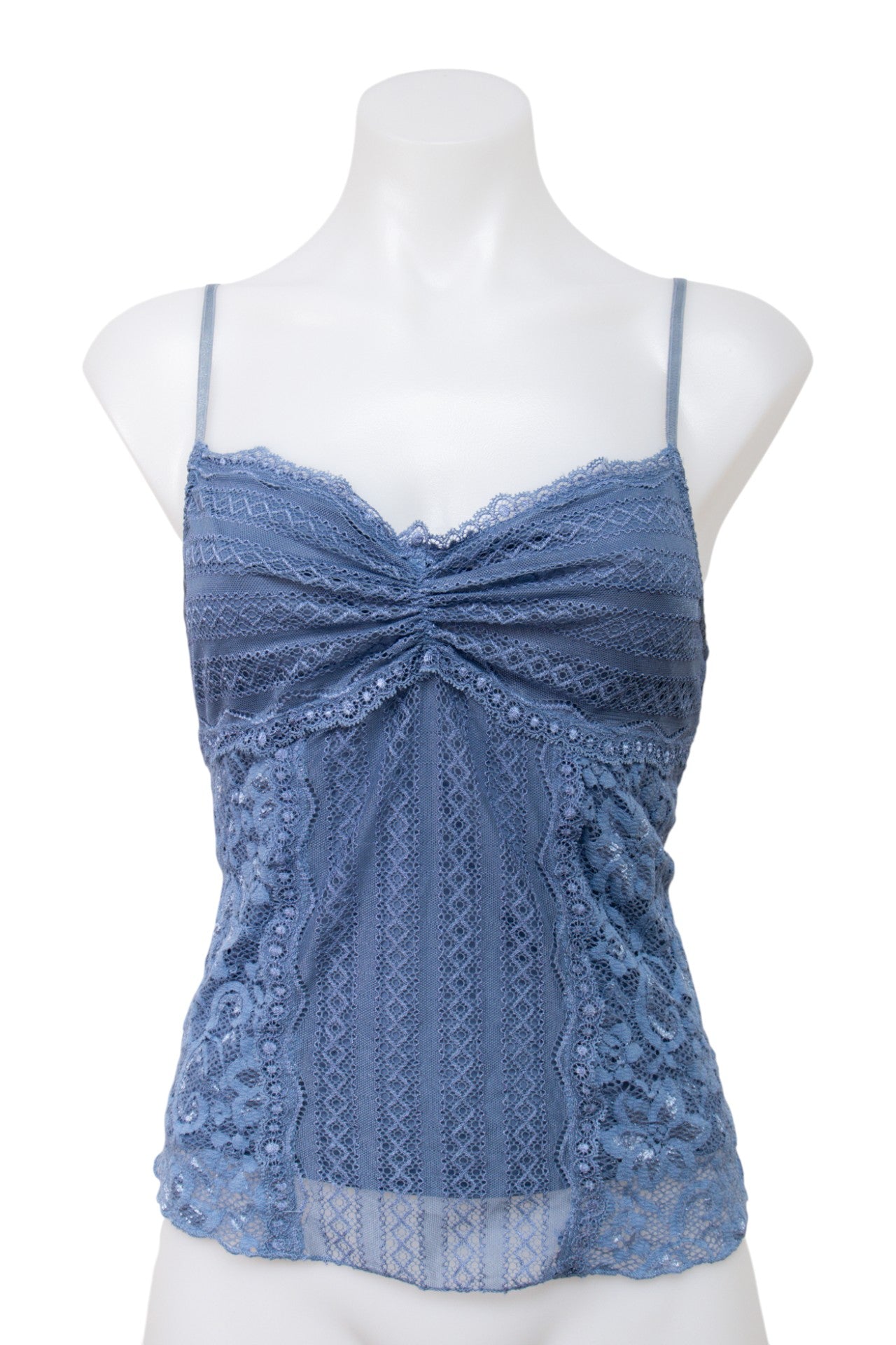 #24 Bisou Bisou Michelle Bohbot Cami Top Blue | c. 198 | Size 12