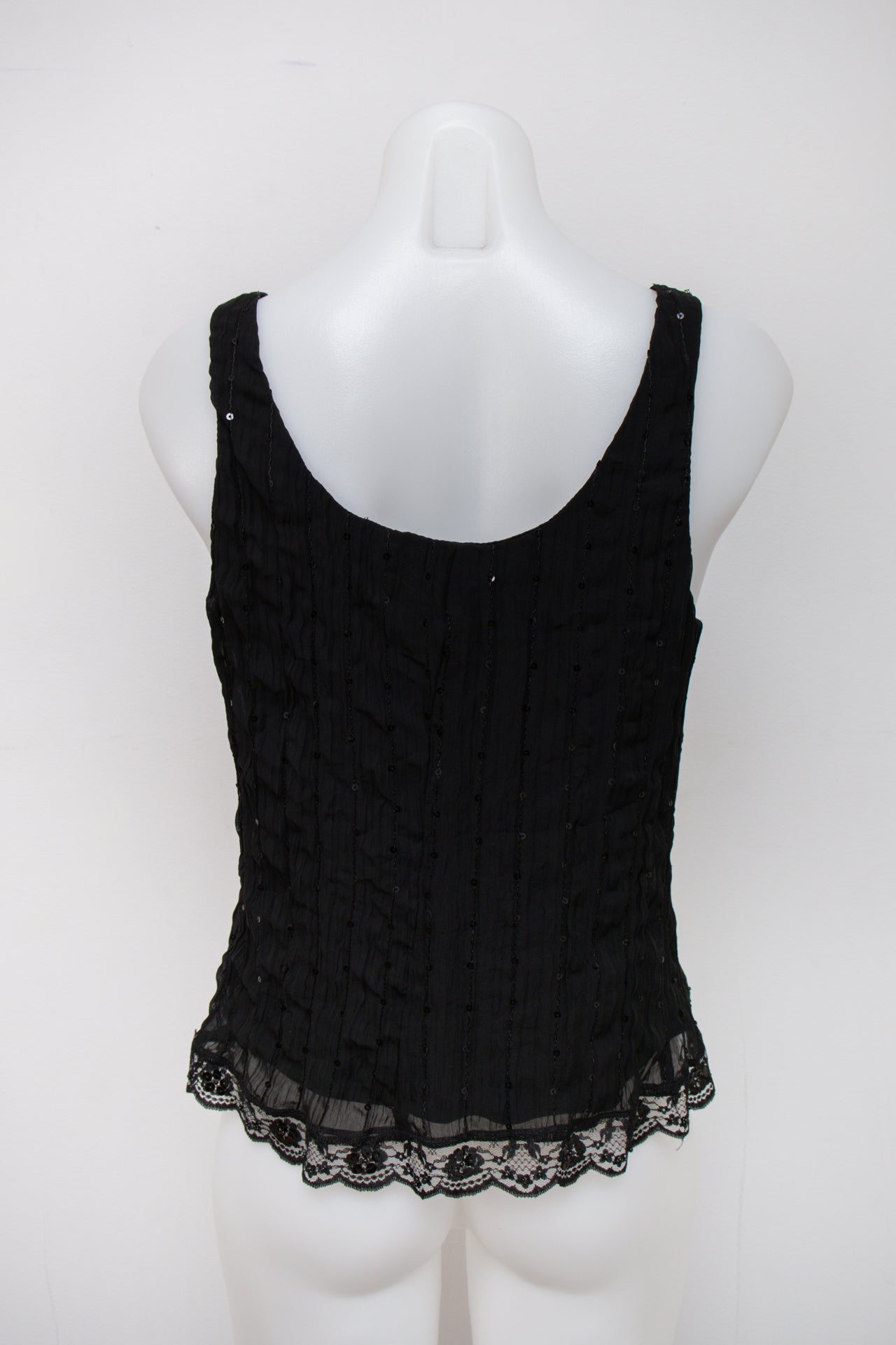 #37 Freshbarn Connection Cami Top Black | c. 195 | Size 10/12