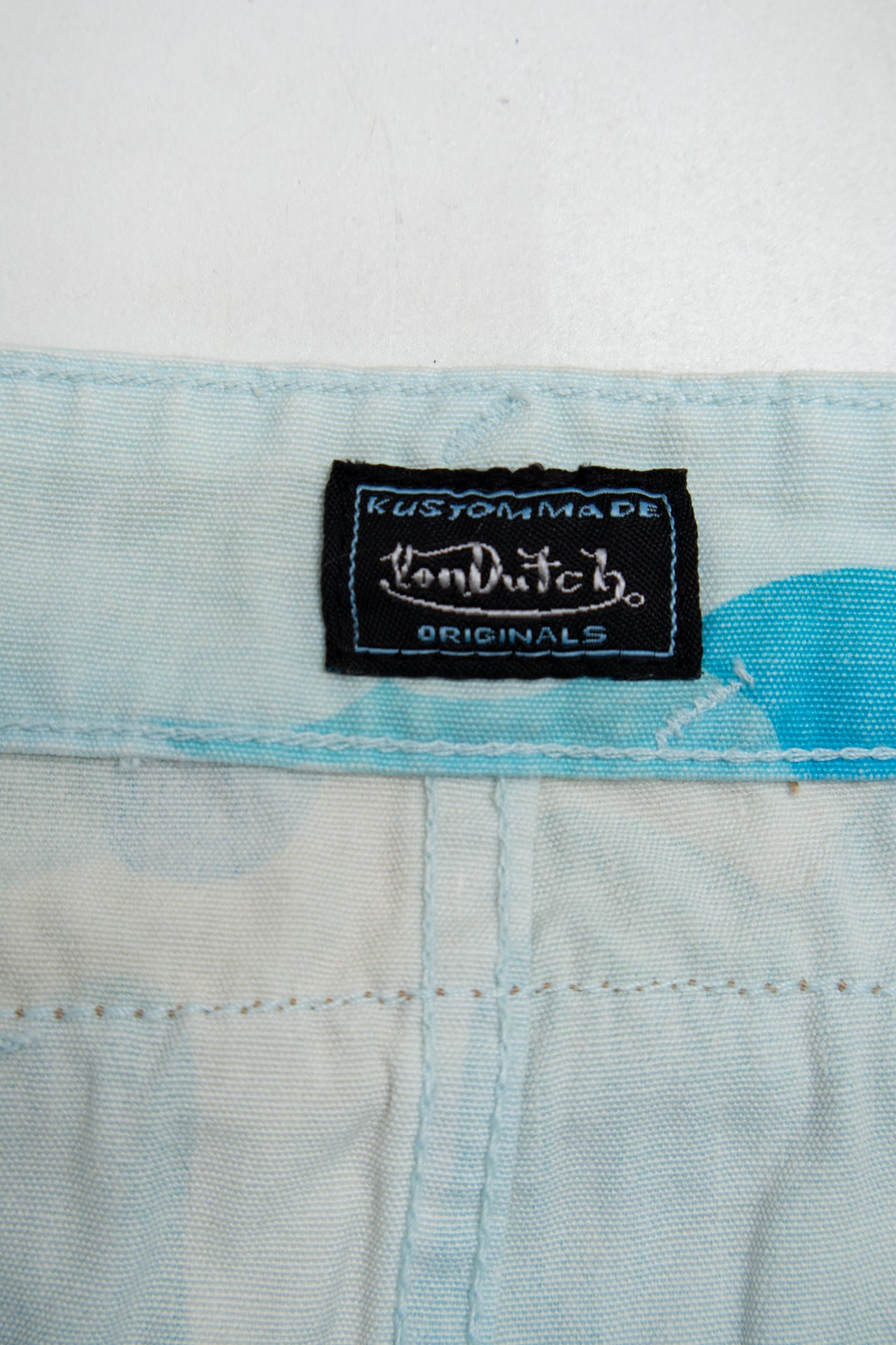 #129 Von Dutch Mini Skirt Blue | c. | Size