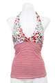 #020 Halter Top Red | c. 207 | Size 8