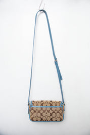 #196 Coach Shoulder Bag Blue | c. 202 | Size