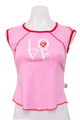 #074 Deadstock Top Girl T-shirt Pink | c. | Size 10