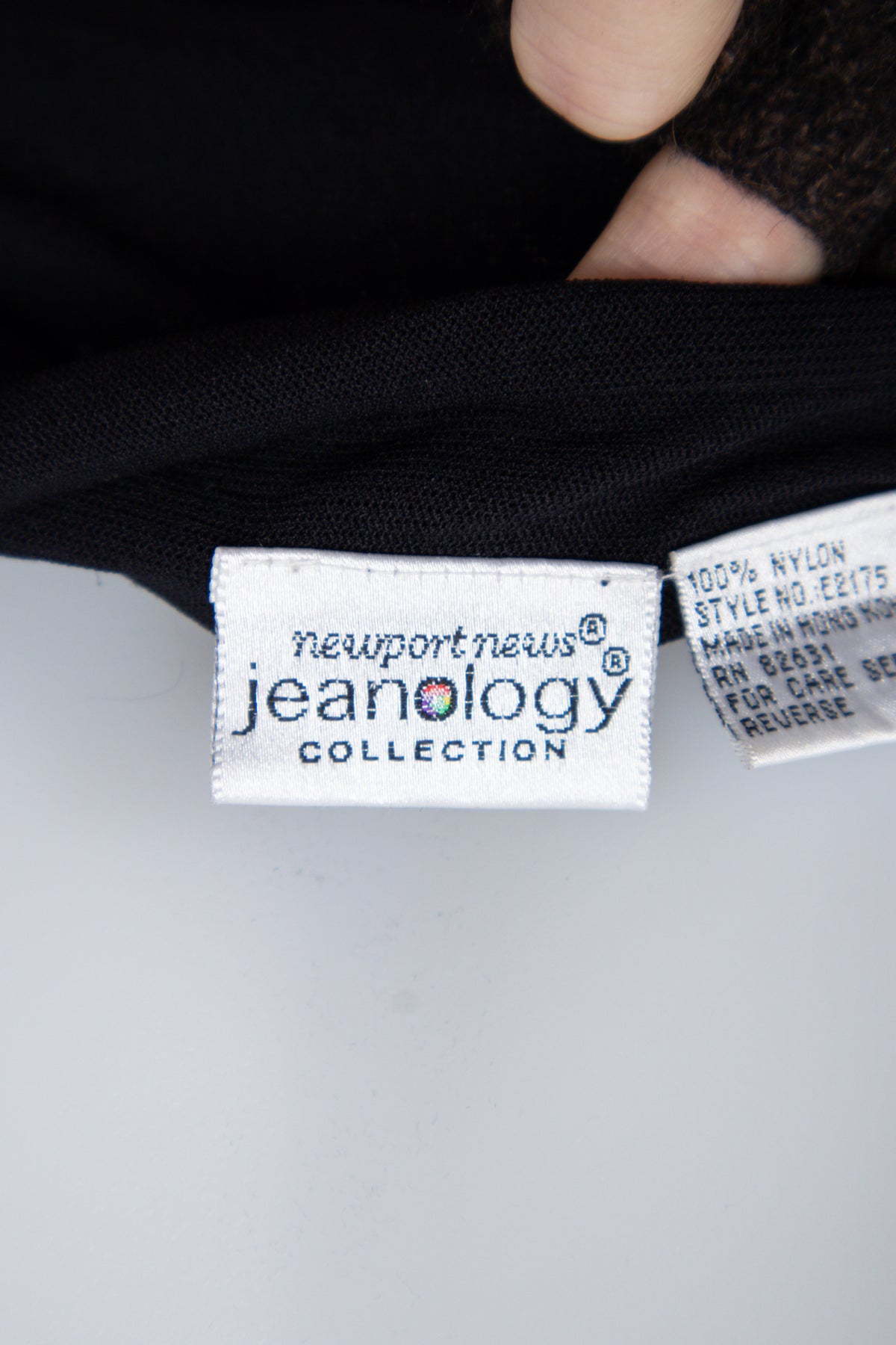 #004 Jeanology Collection Halter Black | c. 209 | Size 8