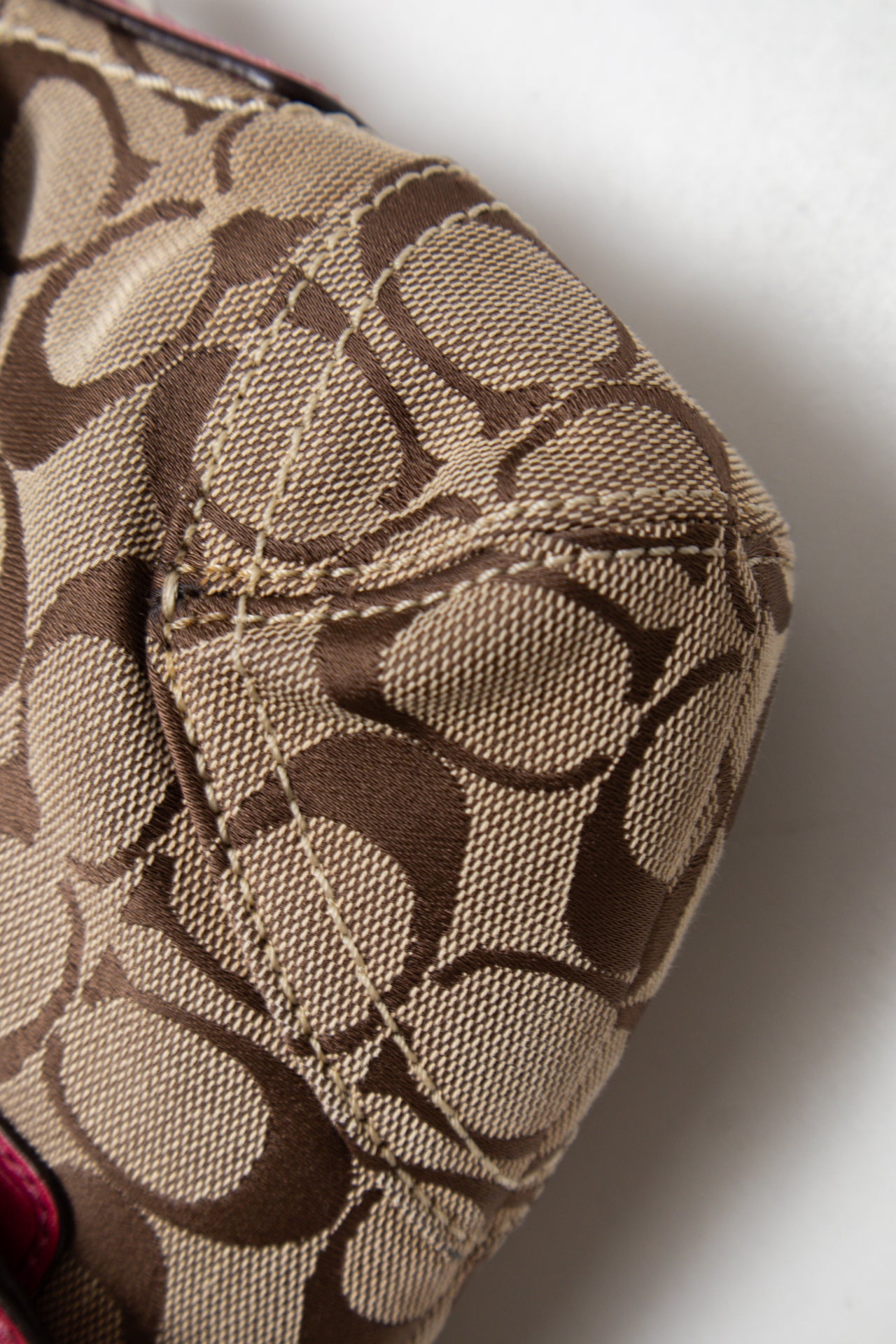 #155 Coach Shoulder Bag Brown | c. 187 | Size