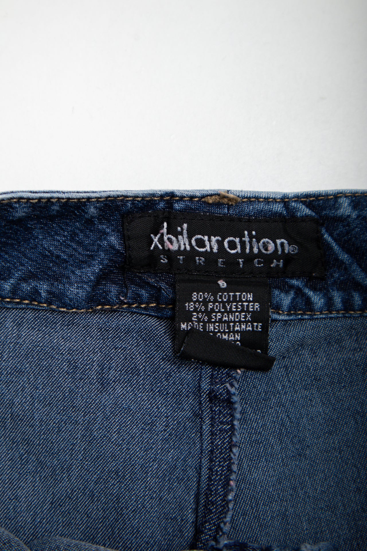 #134 Xhilaration Denim Mini Skirt Blue | c. 178 | Size 6
