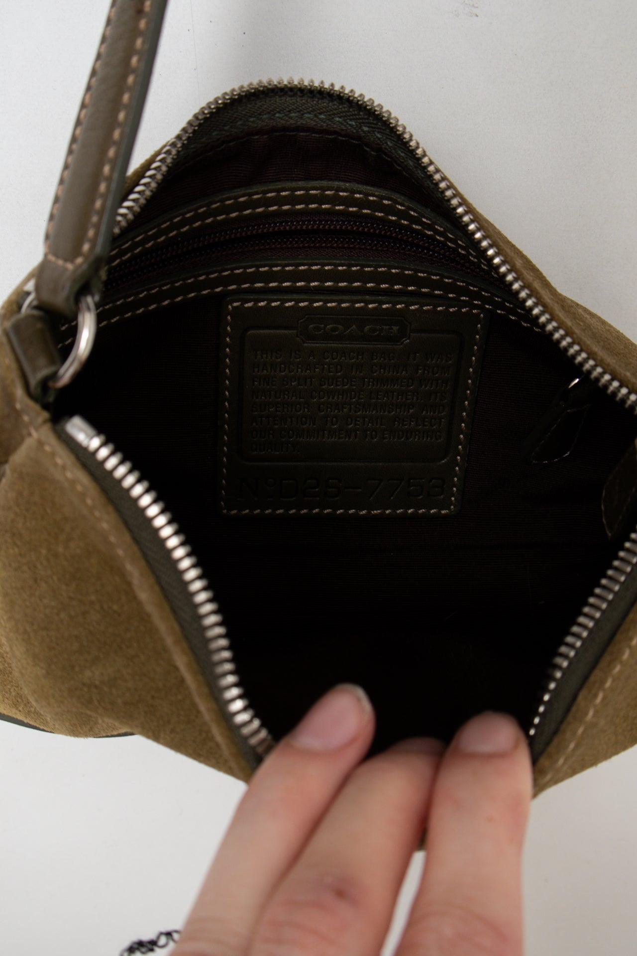 #184 Coach Demi Bag Olive Green | c. 188