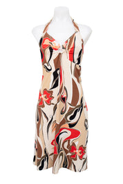 #060 Rag Dress Brown | c. 212 | Size 14