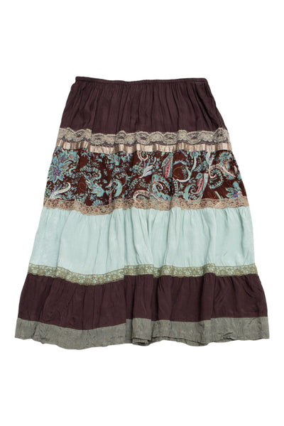 #189 Paradise Ny Skirt Brown | c. 207 | Size 10