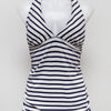 #32 Reversible swim halter top White | c. 184 | Size 12