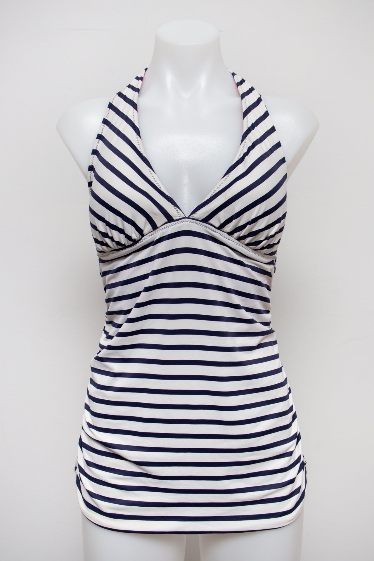 #32 Reversible swim halter top White | c. 184 | Size 12