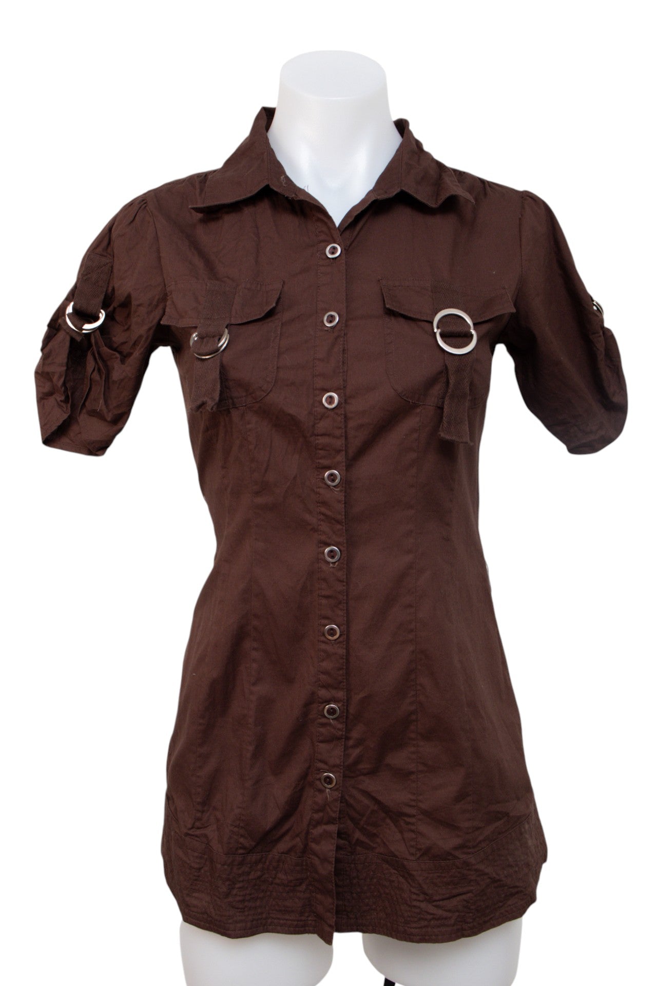 #058 Dolled Up Cami Top Brown | c. | Size 8