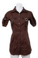 #058 Dolled Up Cami Top Brown | c. | Size 8