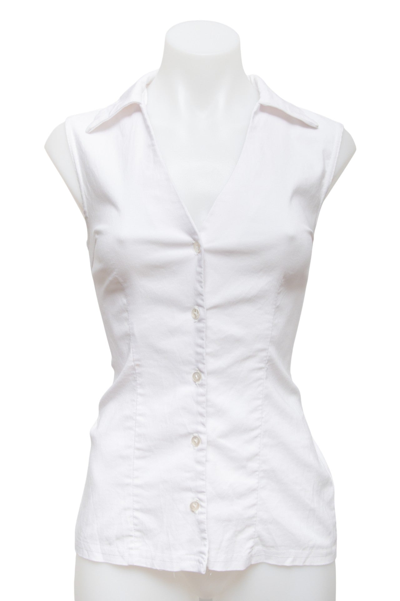 #84 Rag Tank Top White | c. 178 | Size 6