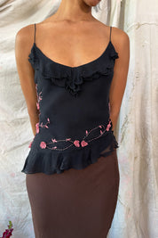 #158 I. C. E. Cami Black | c. 213 | Size 12