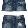 #172 Xtm Jeans Mini Skirt Blue | c. 209 | Size 10