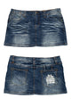 #172 Xtm Jeans Mini Skirt Blue | c. 209 | Size 10