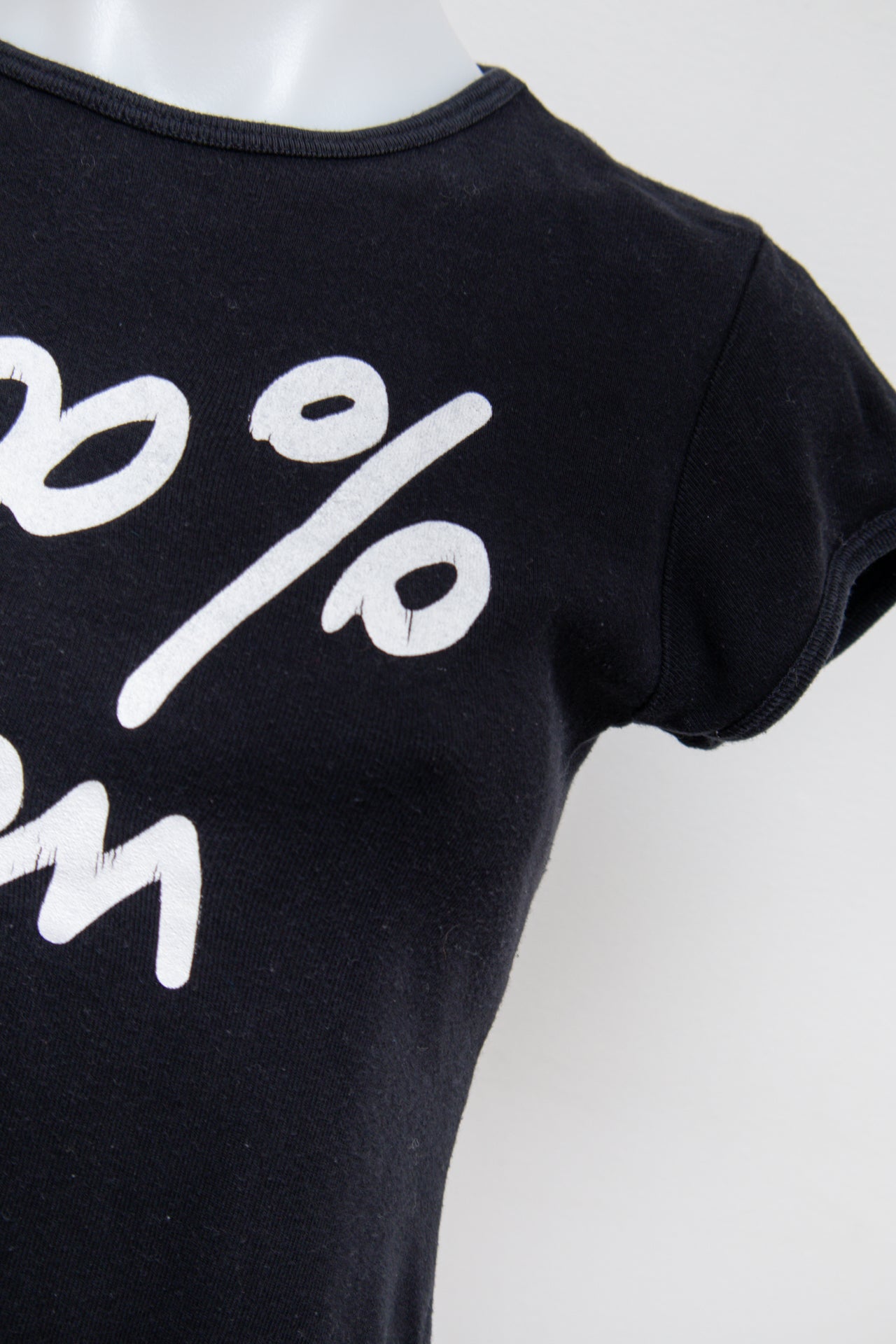 #77 Jennyfer T-shirt Black | c. 193 | Size 10