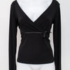 #70 No Apt Nacassary T-shirt Black | c. 195 | Size 8