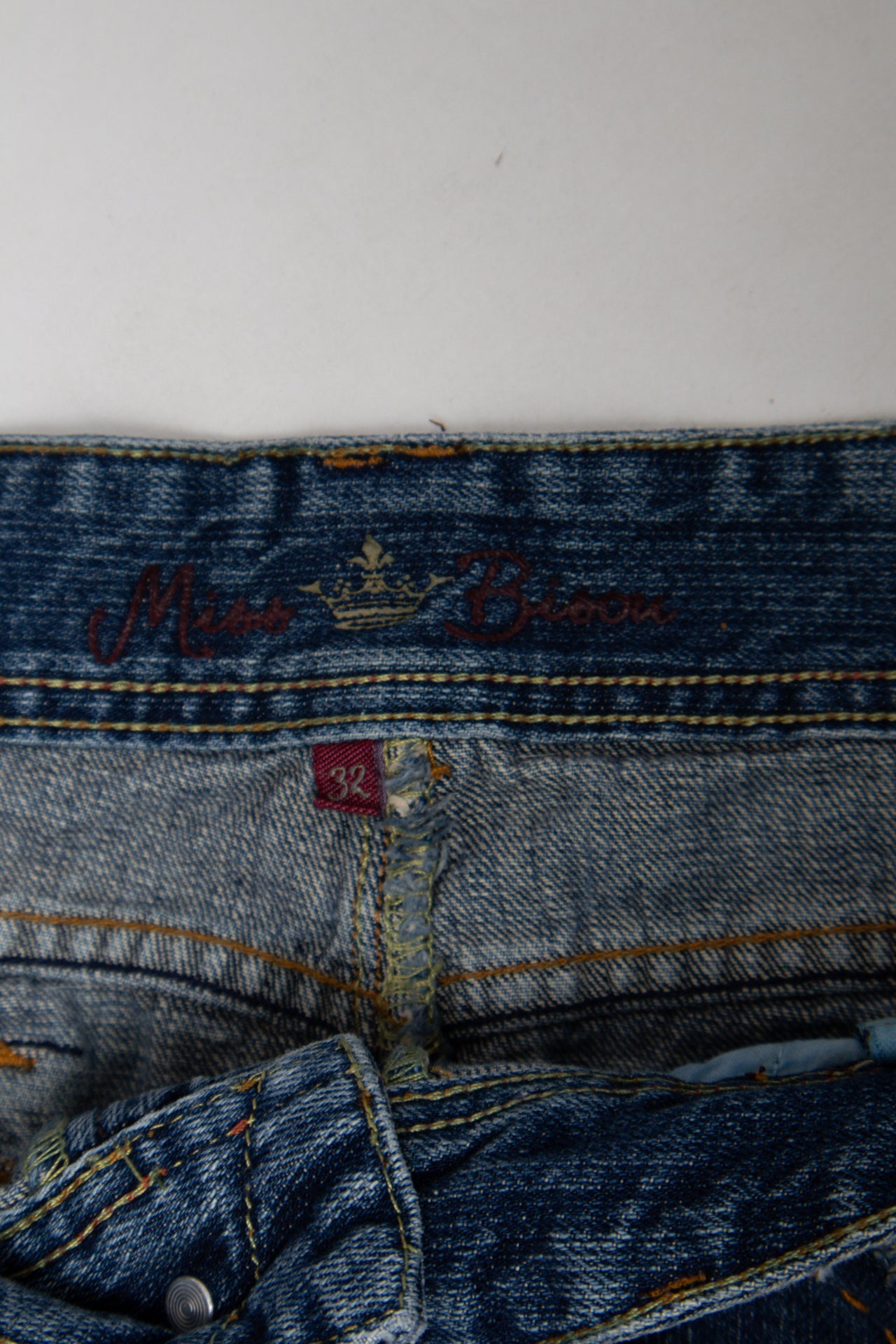 #154 Miss Bisou Mini Skirt Blue | c. 203 | Size 12