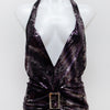 #07 Perseption Concept Halter Top Purple | c. 193 | Size 10