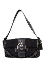 #191 Coach Shoulder Bag Black | c. 200 | Size