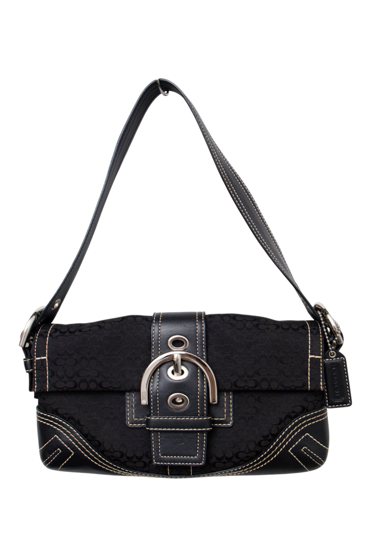 #191 Coach Shoulder Bag Black | c. 200 | Size