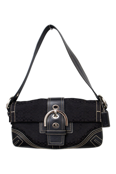 #191 Coach Shoulder Bag Black | c. 200 | Size
