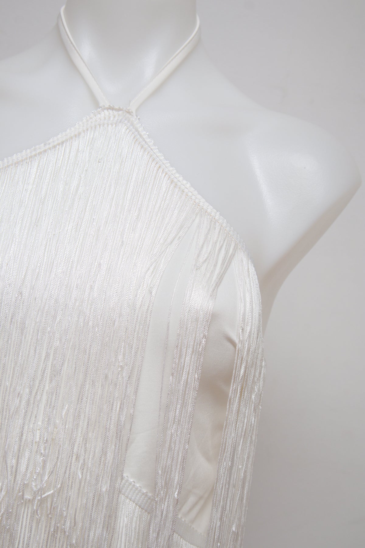 #133 Halter White | c. 209 | Size 8