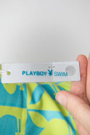 #03 Playboy Swim Camisole Top Green | c. 185 | Size 8/10