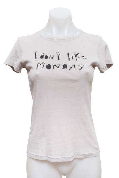 #135 T-shirt White | c. 187 | Size 8