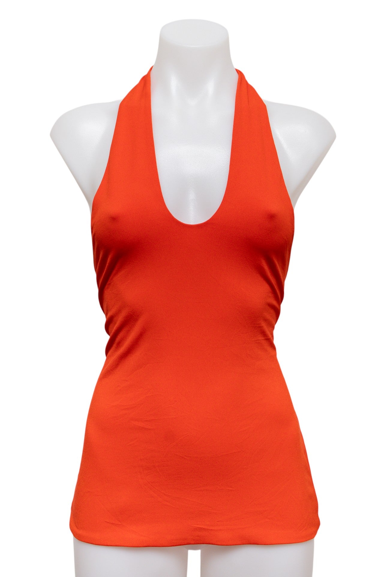 #34 Guess by Marciano Halter Top Orange | c. 184 | Size 10/12