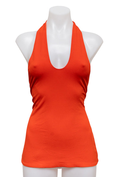 #34 Guess by Marciano Halter Top Orange | c. 184 | Size 10/12
