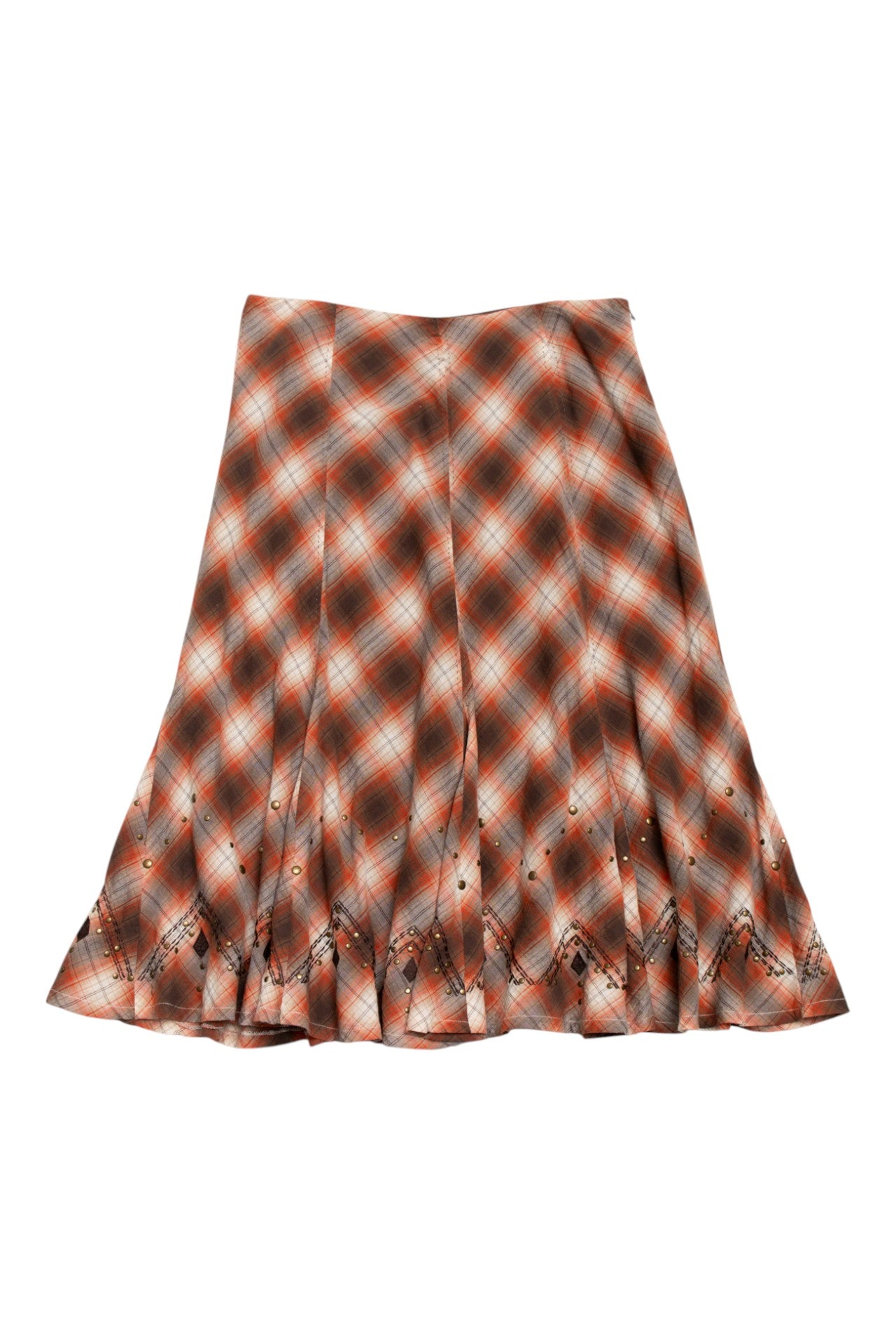 #178 Reba Skirt Brown | c. 197 | Size 12/14