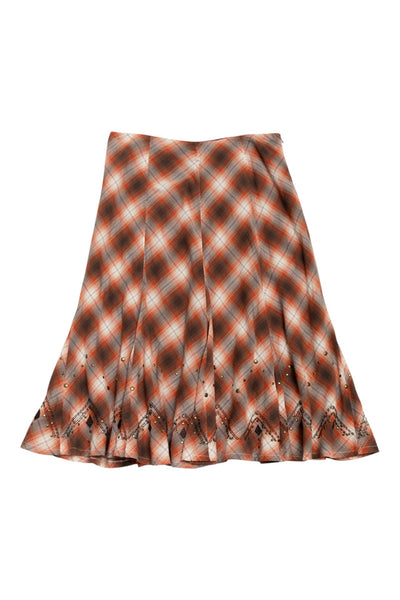 #178 Reba Skirt Brown | c. 197 | Size 12/14
