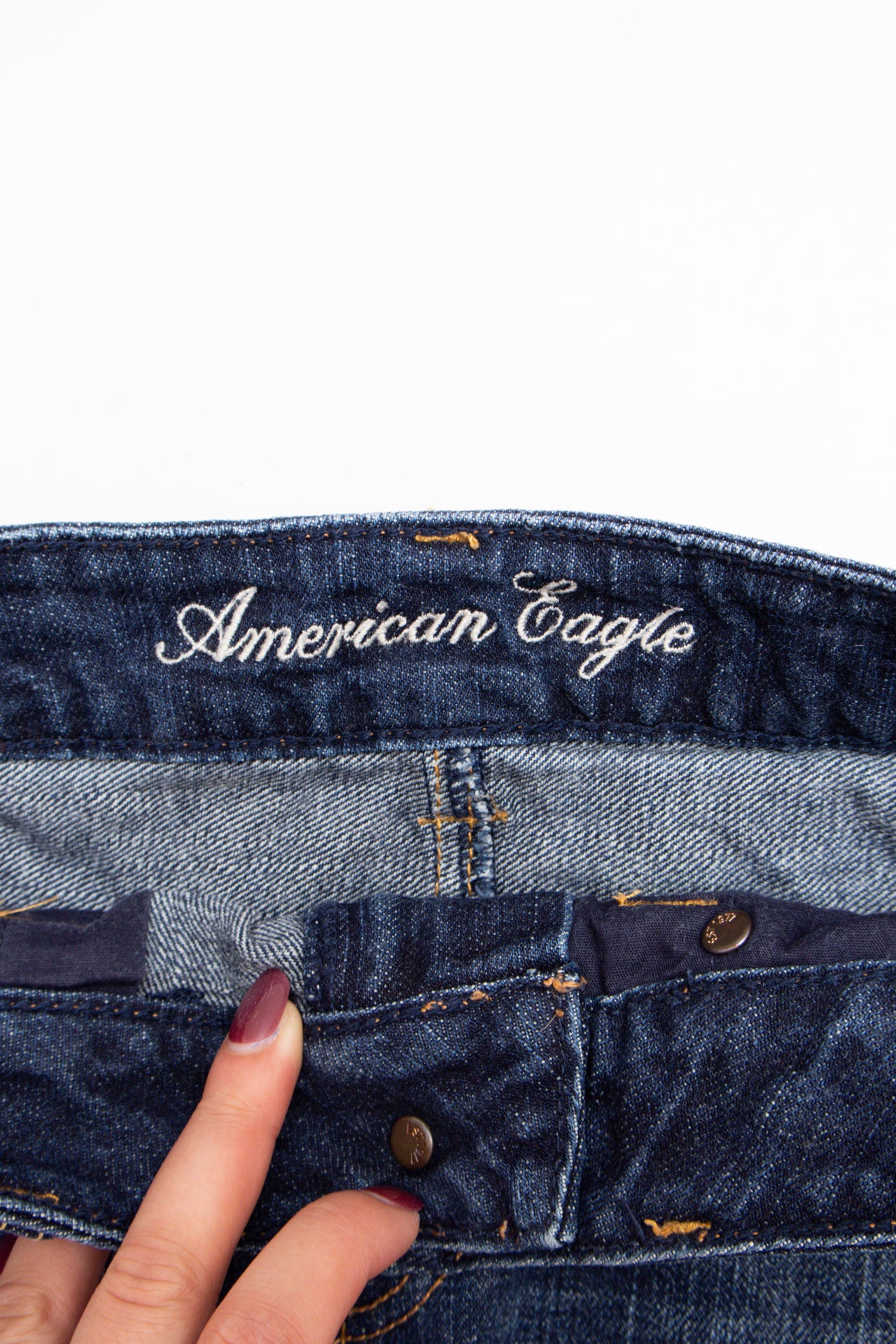 #081 American Eagle Booty Short Blue | c. 213 | Size 6